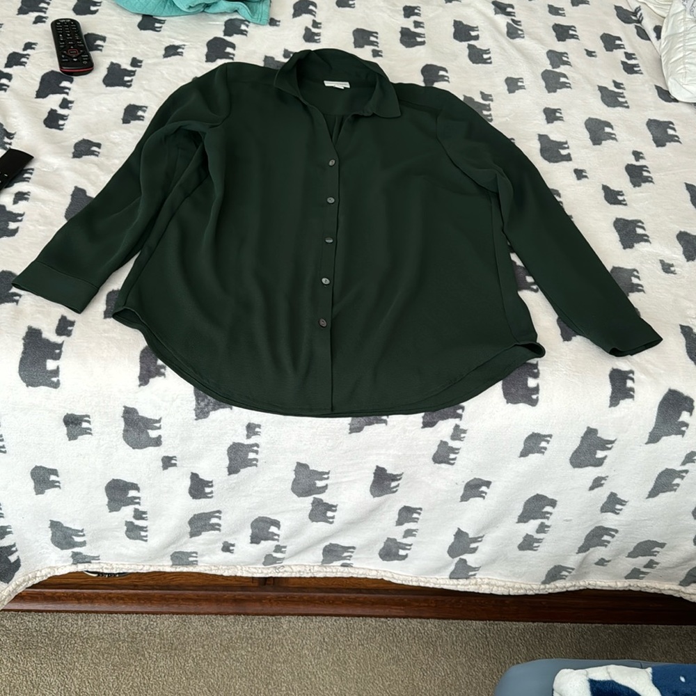 J•Jill Long sleeve button down shirt